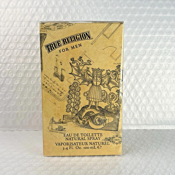 True Religion by True Religion 3.4 oz EDT Cologne for Men New In Box Sealed - Picture 2 of 5